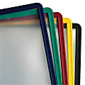 Durable InstaView Desktop Reference Replacement Sleeves, Assorted Colors, Pack Of 5 1 thumbnail image