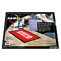 Artistic AdMat Counter Mat, 8 1/2" x 11", Black