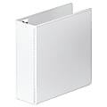 Wilson Jones® Premium One-Touch View 3-Ring Binder, 3" Round Rings, 52% Recycled, White 1 thumbnail image