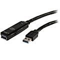 StarTech.com 10m USB 3.0 (5Gbps) Active Extension Cable - M/F - Extend the distance between a computer and a USB 3.0 device by an additional 10 meters - usb 3.0 repeater cable - 10m usb 3.0 extension cable - USB 3.2 Gen 1 (5Gbps) active extension cable