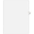 Avery® Individual Legal Dividers Avery® Style, Letter Size, Side Tab J, White Dividers/White Tabs, Pack Of 25