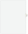 Avery® Individual Legal Dividers Avery® Style, Letter Size, Side Tab L, White Dividers/White Tabs, Pack Of 25