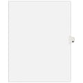 Avery® Individual Legal Dividers Avery® Style, Letter Size, Side Tab M, White Dividers/White Tabs, Pack Of 25 1 thumbnail image