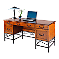 Office Depot® Brand Ferrington Credenza, 30 1/8"H x 62"W x 21"D, Mid Cherry 1 thumbnail image