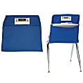 Seat Sack Chair Pocket, Medium, 15", Blue, Pack Of 2