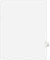Avery® Individual Legal Dividers Avery® Style, Letter Size, Side Tab U, White Dividers/White Tabs, Pack Of 25 1 thumbnail image