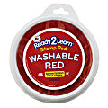 Ready 2 Learn Jumbo Washable Stamp Pad, Red, Pack Of 6