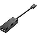 HP USB-C to DP Adapter - 1 x USB Type C - 1 x DisplayPort - Female 1 thumbnail image