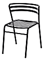 Safco® CoGo™ Steel Seat Stacking Chair, 16 1/2" Seat Width, Black Seat/Black Frame, Quantity: 2 1 thumbnail image