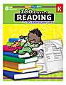 Shell Education 180 Days Of Reading Workbook, Kindergarten