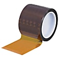 Kapton® Sealing Tape, 3" Core, 3" x 108', 1 mil, Amber