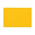 LUX Mini Flat Cards, #17, 2 9/16" x 3 9/16", Sunflower Yellow, Pack Of 50 1 thumbnail image