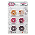Locker Lounge Donut Magnets, 1", Multicolor, Pack Of 6 1 thumbnail image