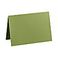 LUX Folded Cards, A2, 4 1/4" x 5 1/2", Avocado Green, Pack Of 500