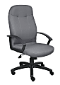 Boss Fabric Chair, Gray