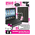 Hello Kitty® Portfolio Case With Wireless Keyboard For iPad® 2 & iPad 3, 10" x 8.5" x 2.5", Black/Pink 1 thumbnail image