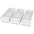 Ergotron SV Replacement Drawer Kit, Triple (3 Small Drawers) - 12 Compartment(s) - 3 Drawer(s) - White - 3