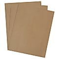 Office Depot® Brand Extra-Heavy-Duty Chipboard Pads, 40" x 48", 100% Recycled, Kraft, Case Of 250