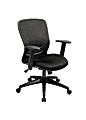 Eurotech Tetra Fabric And Mesh Task Chair, Black