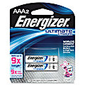 Energizer® e2 Lithium AAA Batteries, Pack Of 2