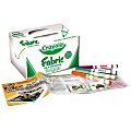 Crayola® Fabric Markers Classpack®, Bright Assorted Colors, Pack Of 80