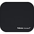 Fellowes® Microban® Ultra-Thin Mouse Pad, 0.13"H x 9"W x 8"D, Black