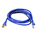 Belkin - Patch cable - RJ-45 (M) to RJ-45 (M) - 7 ft - UTP - CAT 6 - molded - blue