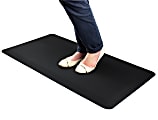 Floortex® AFS-TEX® 3000 Active Anti-Fatigue Mat, 20" x 39", Midnight Black