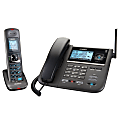 Uniden® DECT4096 2-Line DECT 6.0 Digital Corded/Cordless Phone With Digital Answering System 1 thumbnail image