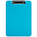 JAM Paper® Plastic Clipboard with Metal Clip, 9" x 13", Blue 1 thumbnail image
