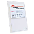 Office Depot® Brand Name Badge Labels, 2 11/32" x 3 3/8", White, Pack Of 100 1 thumbnail image