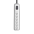 Belkin® 6-Outlet Surge Protector With 2.5' Power Cord
