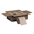 Pacific Blue Basic® by GP PRO, 1-Ply, 7.87" x 800', 100% Recycled, Brown, 6 Rolls per Case 1 thumbnail image