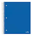 Office Depot® Brand Stellar Poly Notebook, 8-1/2" x 11", 3 Subject, College Ruled, 150 Sheets, Blue 1 thumbnail image