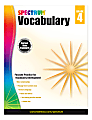 Spectrum Vocabulary Workbook, Grade 4