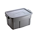 Rubbermaid® Roughneck Storage Tote, 14 Gallons, Silver 1 thumbnail image