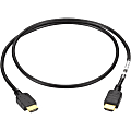 Black Box HDMI to HDMI Cable, M/M, PVC, 2-m (6.5-ft.) - 6.56 ft HDMI A/V Cable  - EVHDMI01T002M 1 thumbnail image