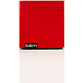 Bem 2.0 Speaker System - 2 W RMS - Portable - Battery Rechargeable - Wireless Speaker(s) - Red 1 thumbnail image