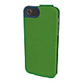 Kensington® Portafolio™ Flip Wallet For Apple® iPhone® 5, Green/Blue