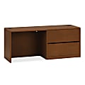 HON® 10700 Series™ Laminate Left-Pedestal Credenza With 36" Lateral File, 29 1/2"H x 72"W x 24"D, Henna Cherry