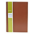 Eccolo™ Refillable Simulated Leather Jacket Cover Journal, 6" x 8", Assorted