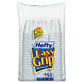 Hefty Easy Grip Bathroom Cups - 1800 / Carton - White - Plastic