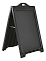 Azar Displays Sidewalk Sign, 44-3/4" x 29", Black