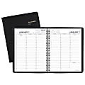 AT-A-GLANCE® Weekly Appointment Book, 13 Months, 6 7/8" x 8 3/4", Black, January 2018 to January 2019 (7095105-18) 1 thumbnail image
