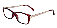 ICU Eyewear Wink Redlands Women's Reading Glasses, Red, +1.5 1 thumbnail image