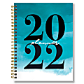 TF Publishing Weekly/Monthly Planner, 8" x 6-1/2", White/Blue Ombré, January To December 2022 1 thumbnail image