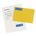 Avery® Removable Rectangular Color-Coding Labels, 1" x 3", Light Blue, Pack Of 200 1 thumbnail image