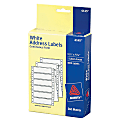 Avery® Dot Matrix Printer Permanent Address Labels, 3 1/2" x 15/16", Box Of 1,000 1 thumbnail image