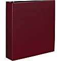Avery® Durable 3-Ring Binder With EZ-Turn™ Rings, 2" D-Rings, 45% Recycled, Burgundy