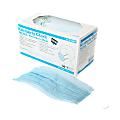Kimberly-Clark Blue Procedure Masks - Flying Particle, Dust Protection - Polypropylene, Polyester, Cellulose - Blue - 50 / Box 1 thumbnail image